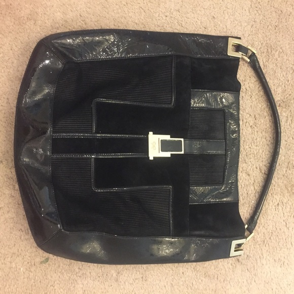 Anya Hindmarch London Black Patent Leather Bag - Picture 5 of 13